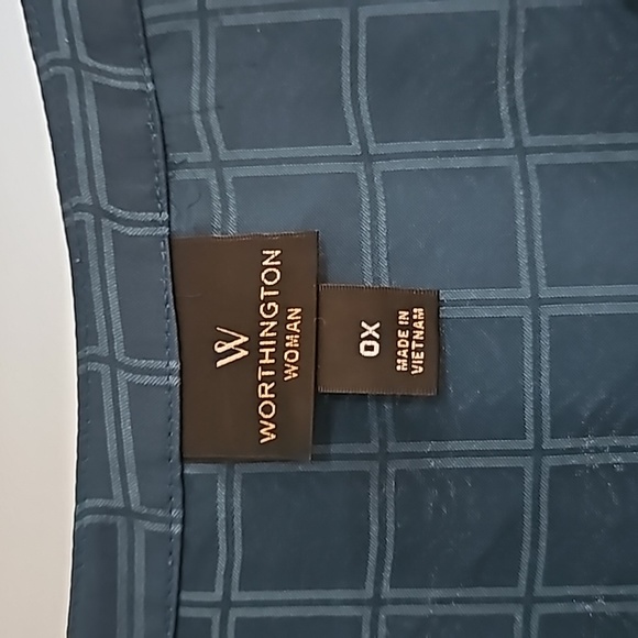 Worthington women size OX top - Picture 3 of 5